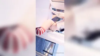 Belle Delphine onlyfans juicy babe fucks her shaved pussy