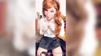 Belle Delphine onlyfans naughty blonde sucks penis and gets fucked