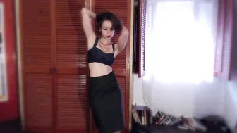 xxxCaligulaxxx amazing female caresses shaved pussy