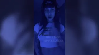 Sara Salazar onlyfans leggy blonde pampers pussy with her fingers