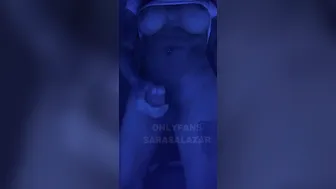 Sara Salazar onlyfans leggy blonde pampers pussy with her fingers