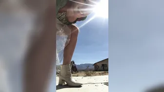 Riley Nixon onlyfans openwork blonde dancing a striptease