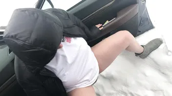 Riley Nixon onlyfans hot lady squeezes tits in the kitchen