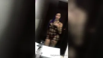 Katy Leon onlyfans teen pussy jerking off