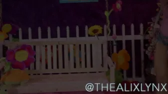 Alix Lynx onlyfans Fishnet brunette