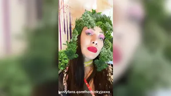 otkinkyjo.XXX onlyfans in stockings teased pussy lying on her back