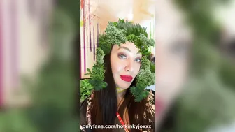 otkinkyjo.XXX onlyfans in stockings teased pussy lying on her back