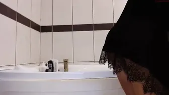 lonelyst4r blonde slut caresses shaved cunt