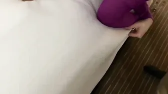 tinker4bell naughty babe caresses hairy cunt