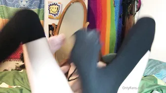 redxxxsuede adult bitch gently caresses vagina