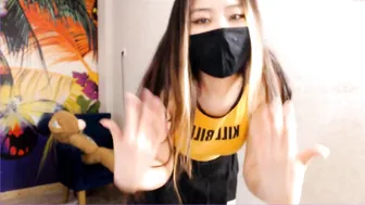 mikishine Appetizing bitch dancing a beautiful striptease