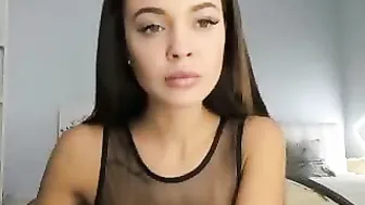 miss_x_ perfect slut caresses beautiful boobs