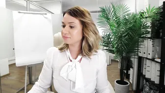 annemarry96 naughty brunette fucks with a dildo