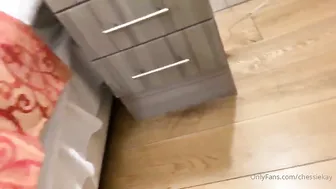 Chessie hot bitch posing in lingerie