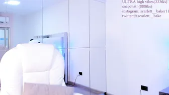 scarlett__baker the luxury model is swaggering with two toys.