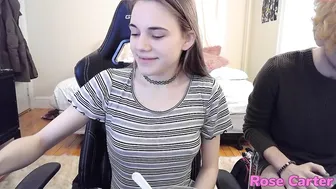 rose_carter adorable nipple strips big boobs