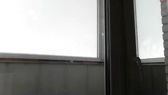 rasta_streeet black-haired slut takes a shower