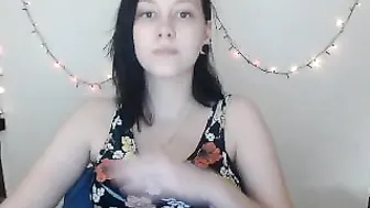 raspberries19 hot slut caresses big tits