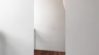 Indigo White  attractive model fucks pussy with sex toy