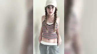 Indigo White  fucks herself with different sized dicks