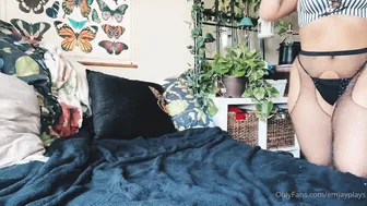 emjayplays onlyfans  wonderful bitch hammering both holes