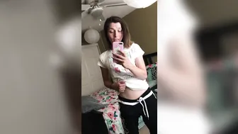 Korra Del Rio cute blonde erotically posing in stockings