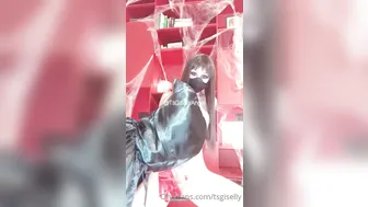 Giselly Angel onlyfans  whore babe jerks off through panties