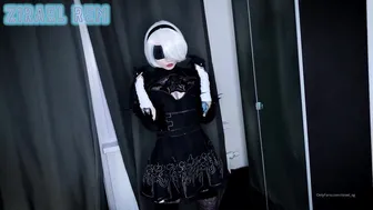zirael  lustful female passionately fucks her cunt