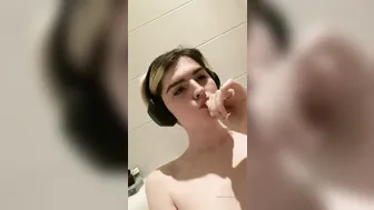 Ella Hollywood   cute mare posing in lingerie