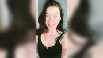 xmishacrossx fluffy bitch with glasses masturbates pussy