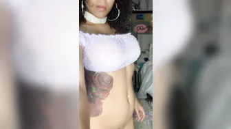 stacyluxxxofficial ardent young lady caresses big tits at work