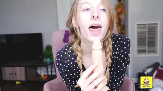 melissamae charming bitch caresses big tits