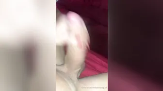 Fabiola onlyfans chick fucks herself with a big rubber dildo