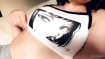 elianarose onlyfans crazy lady jerks off and cums