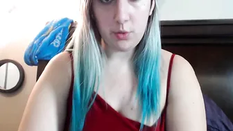 danisorrento Curve with a hanging chest caresses the vagina