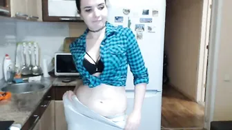 pinacolada Beautiful chick takes off her underwear