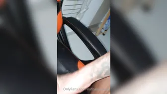 Nathalia onlyfans skinny bitch jerking pussy with phallus