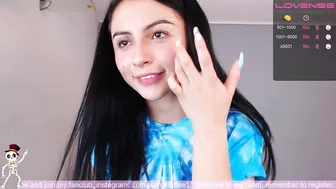 misscharlotte1 busty babe fucks herself in her pussy