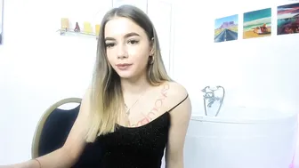 pink_angels classy chick strips and caresses her cunt