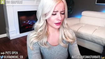 oliviaowens skinny bitch straddled phallus