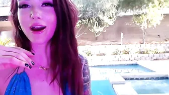 kasarawood caressed on the bed