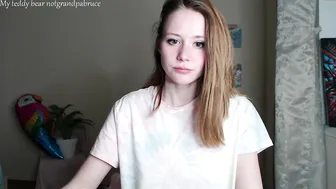 free_tiny blissful doll chatting in fries