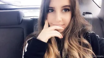 Princess Violette cute skin erotic undresses