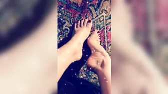 Princess Violette beautiful schoolgirl fucks juicy pussy