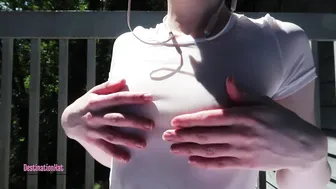 Destinationkat insatiable confused caresses mammary glands