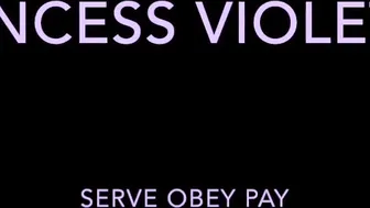 Princess Violette gorgeous teen doll caresses big tits