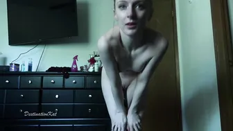 Destinationkat naughty nipple performs a light striptease
