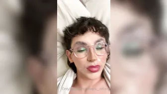 Tiffany Towers blonde female made  private  with a toy