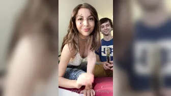 Chloe Night  big tit babe bares sexy body