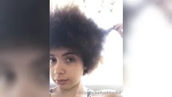 aaliyahhadid wonderful quit dancing in fries